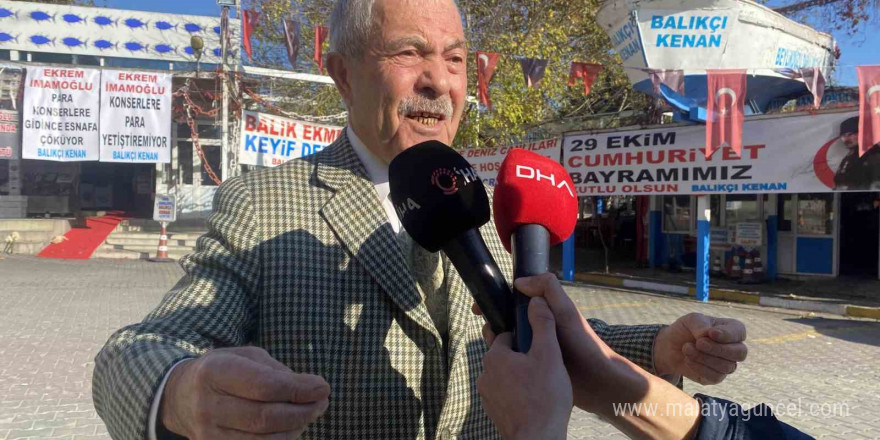 İmamoğlu’na tepki için bal mumu köpek balığını tiner döküp yaktı