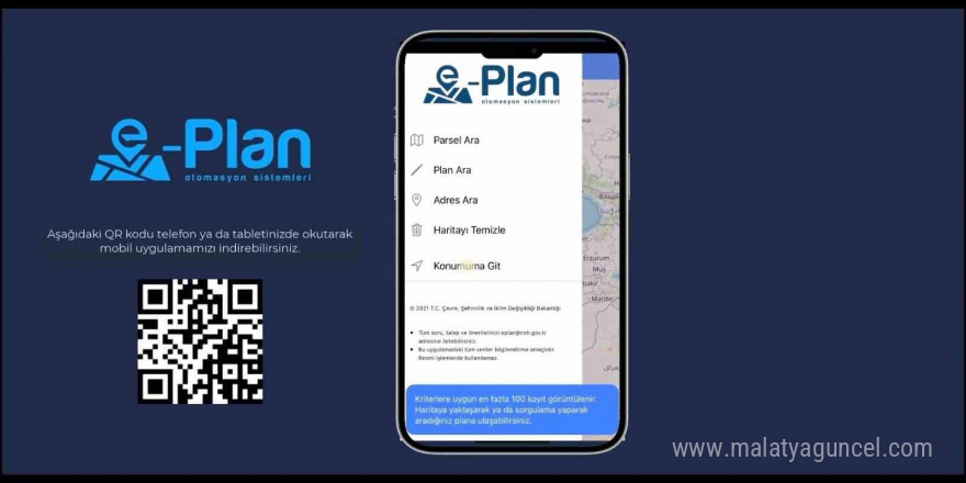 İmar planları artık ‘e-Plan’la cepte