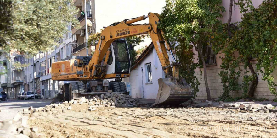 İncirliova Zafer Mahallesi’nin en büyük iki caddesi yenileniyor