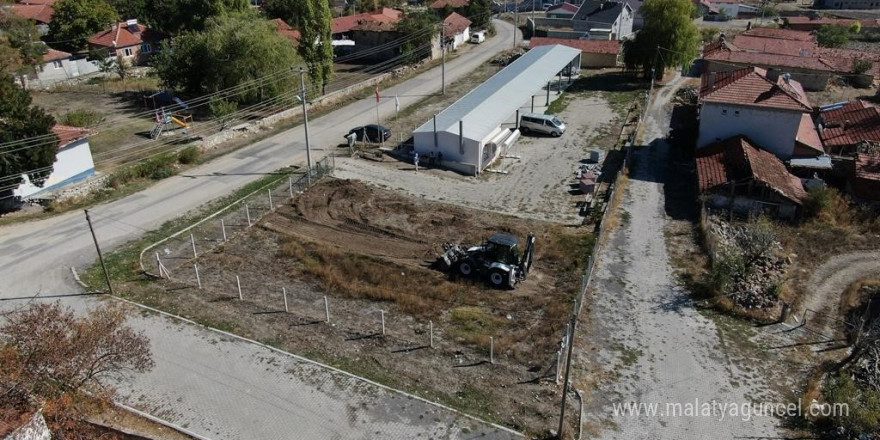 İnönü Belediyesi Dereyalak Mahallesi’ne yeni park kazandırıyor