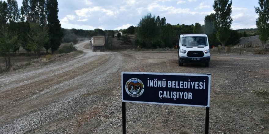 İnönü’de 40 yıllık yol sorunu çözüldü