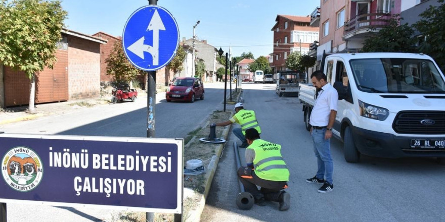 İnönü’de sokaklar ışıl ışıl oluyor