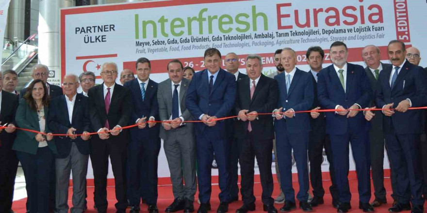 Interfresh Eurasia Fuarı İzmir’de açıldı