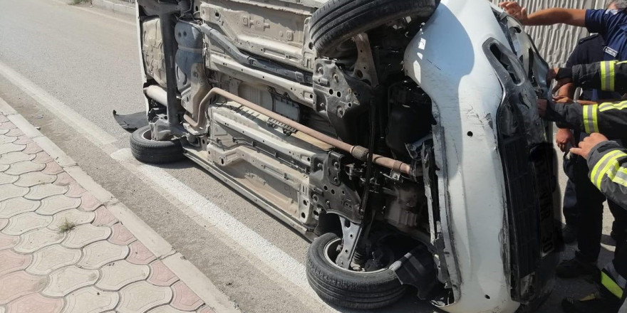 İskenderun’da trafik kazası: 1 yaralı