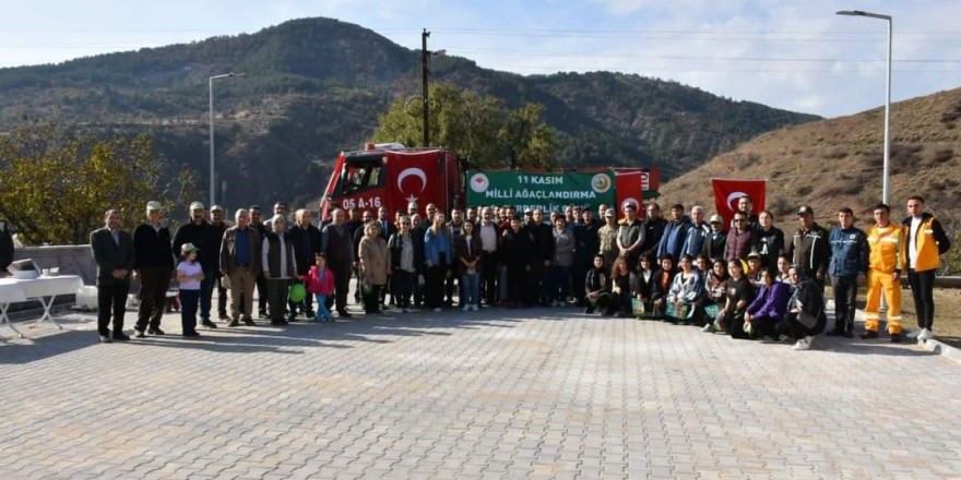 İskilip’te fidan dikim etkinliği düzenlendi