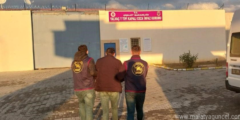 Isparta’da 14 yıl hapis cezasıyla aranan şahıs yakalandı