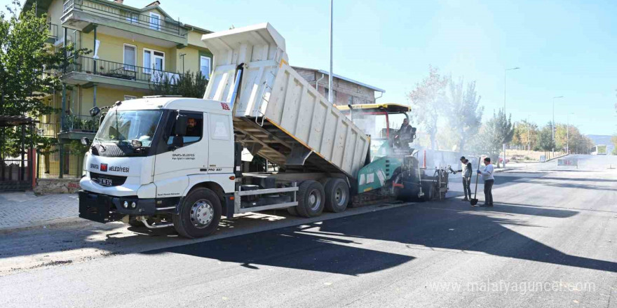 Isparta’da asfalt çalışmaları devam ediyor