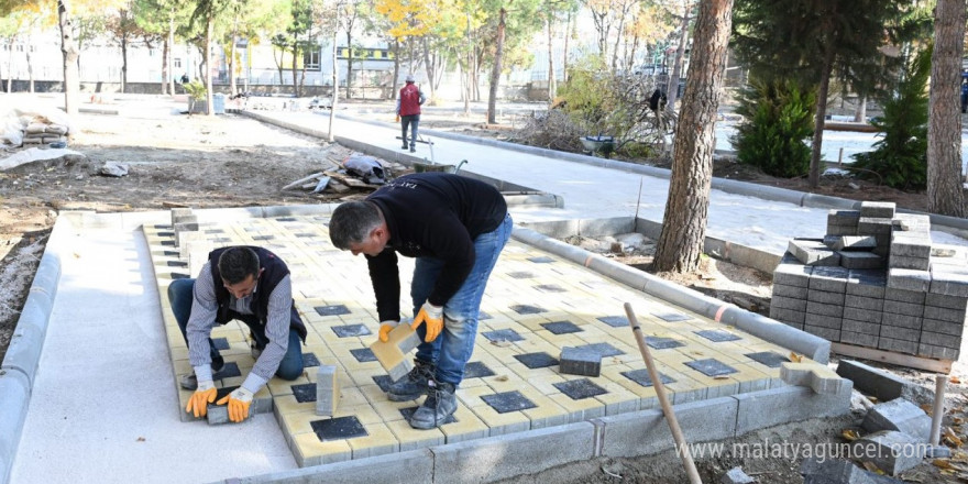 Isparta’da yeni park çalışmaları devam ediyor