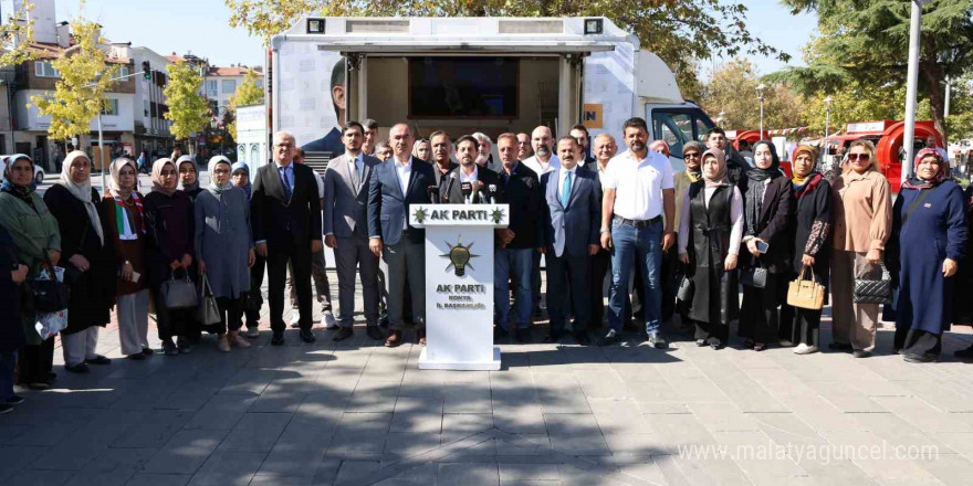 İsrail’in Filistin’e düzenlendiği soykırımın 1. yılında AK Parti Konya İl Başkanlığından tepki