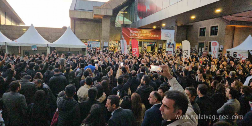 İstanbul Barosu’nun yeni başkanı İbrahim Özden Kaboğlu oldu