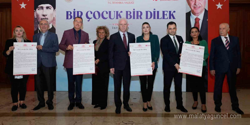 İstanbul’da “Bir Çocuk Bir Dilek” projesiyle çocuklar hayallerini gerçeğe dönüştürüyor