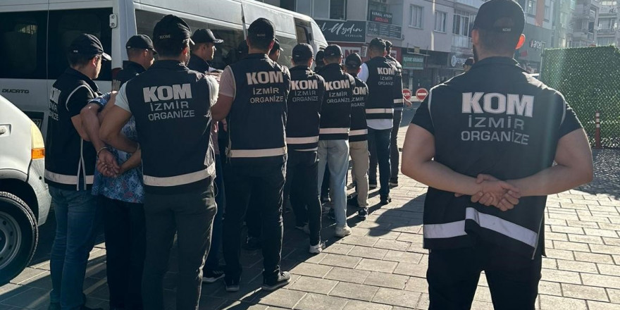 İzmir’de ’silah imalat atölyesi’ kuran çeteye hava destekli operasyon