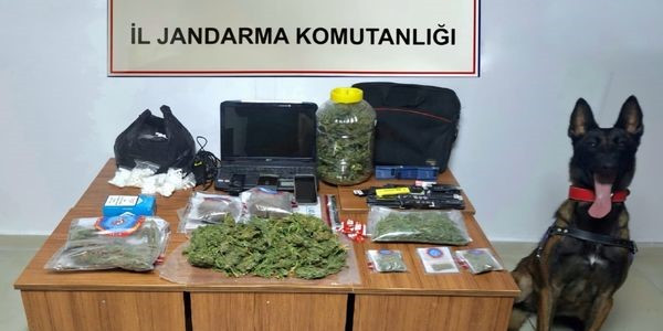 Jandarma ekipleri Erzincan’da uyuşturucuya geçit vermiyor