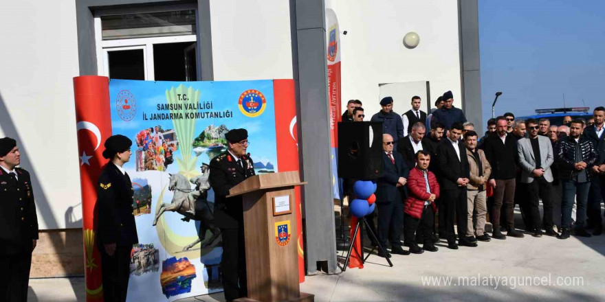 Jandarma Genel Komutanı Çardakçı, Samsun’da karakol açılışı yaptı