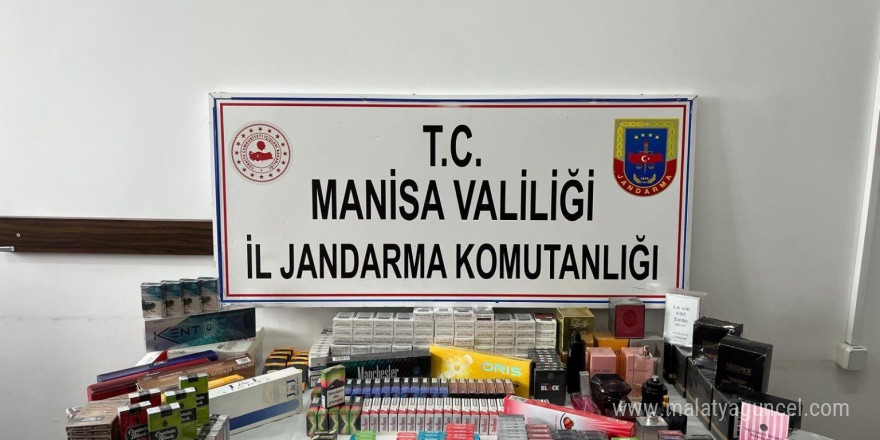 Jandarma gümrük kaçağı sigara ve parfüm ele geçirdi