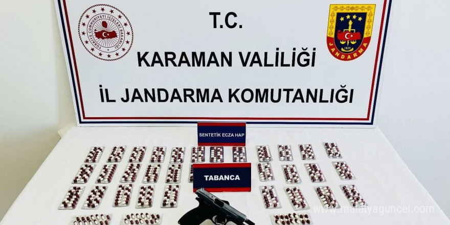 Jandarmadan uyuşturucu hap operasyonu: 1 gözaltı