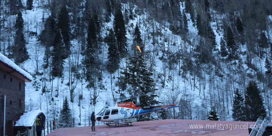 Kaçkarlar’da Heliski heyecanı başladı