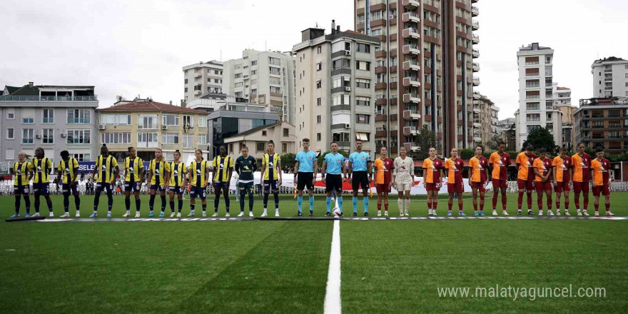 Kadın futbolda derbinin kazananı Fenerbahçe