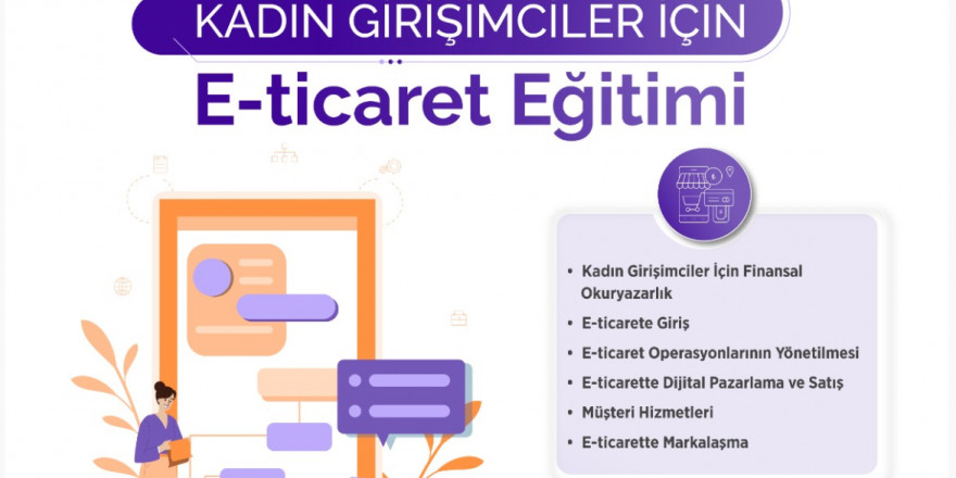 Kadın girişimcilere e-ticaret eğitimleri