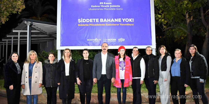 Kadına şiddetin bahanelerini söküp attılar