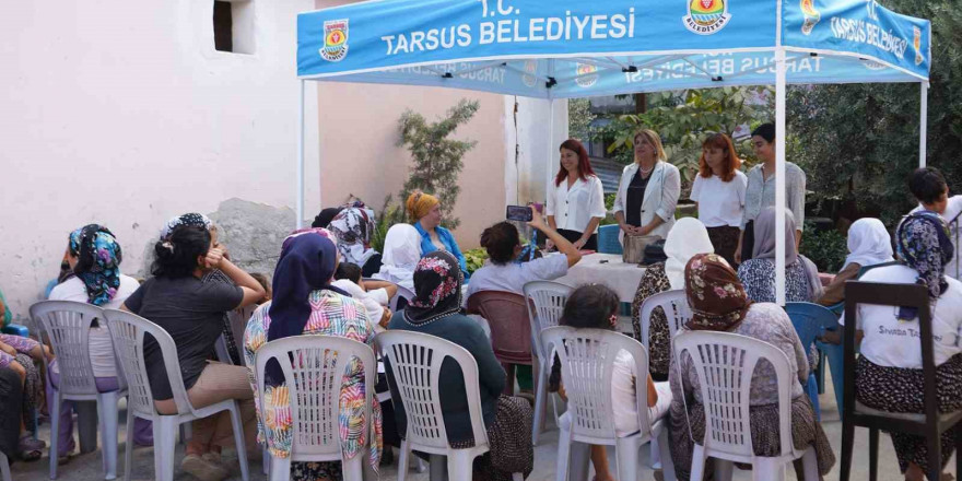 Kadınlar, Tarsus Belediyesi ile güçleniyor