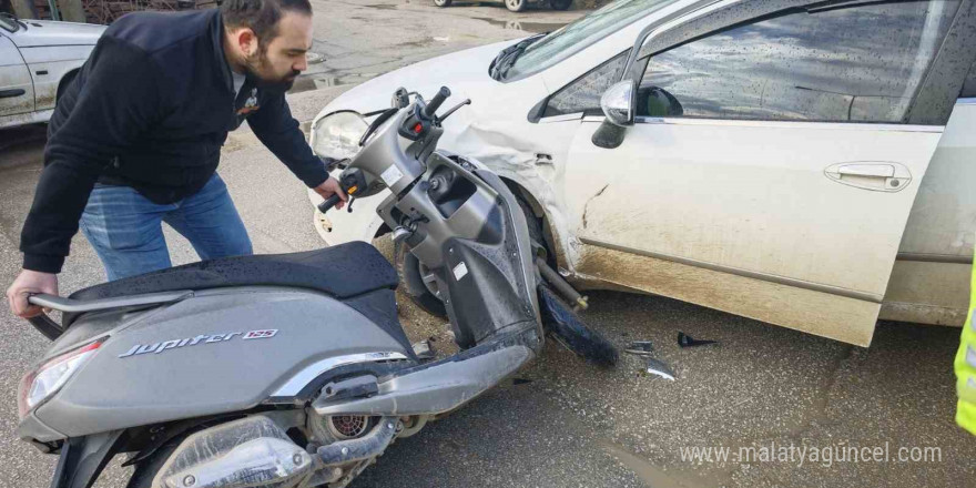 Kafa kafaya çarpıştılar: 1 yaralı