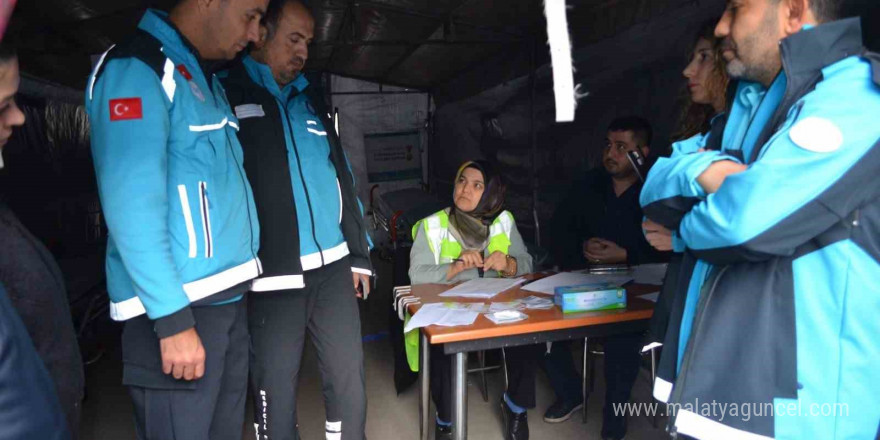 Kahramanmaraş Sular Akademi Hastanesi’nde deprem tatbikatı