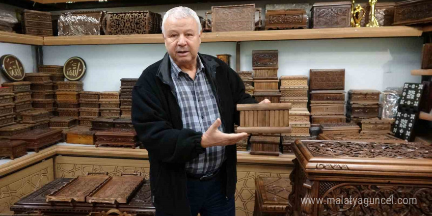 Kahramanmaraş’ın ceviz oyma sandıkları geçmişten günümüze ilgi görüyor