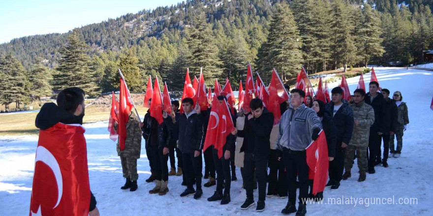 Kahramanmaraş’ta Sarıkamış şehitleri anısına yürüyüş