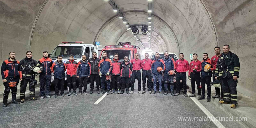 Kahramanmaraş’ta trafik kazası tatbikatı yapıldı