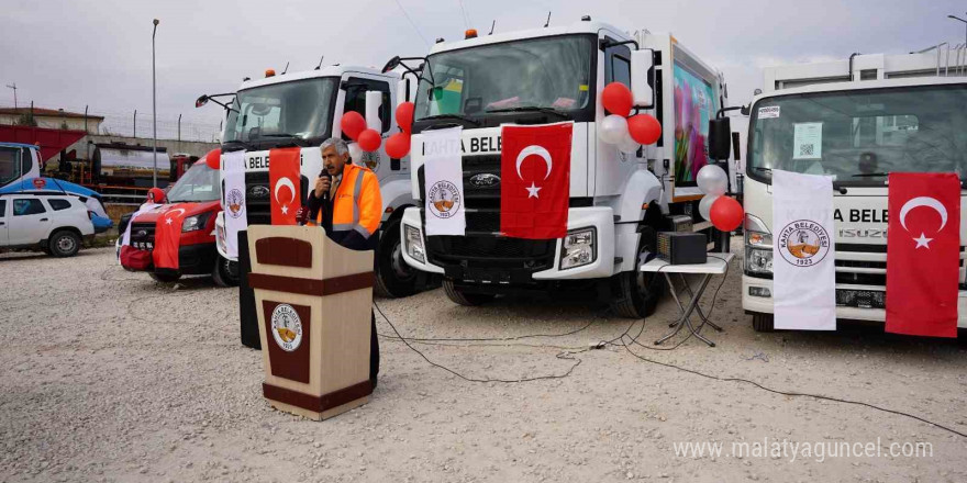 Kahta Belediyesi, hizmet kalitesini yeni araçlarla artırıyor