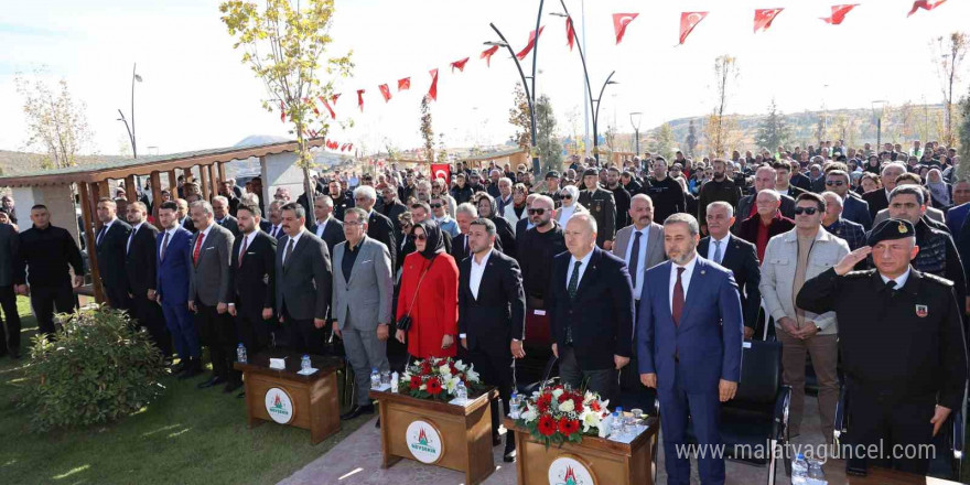 Kahveci dağı konaklamalı orman parkı muhteşem bir törenle açıldı