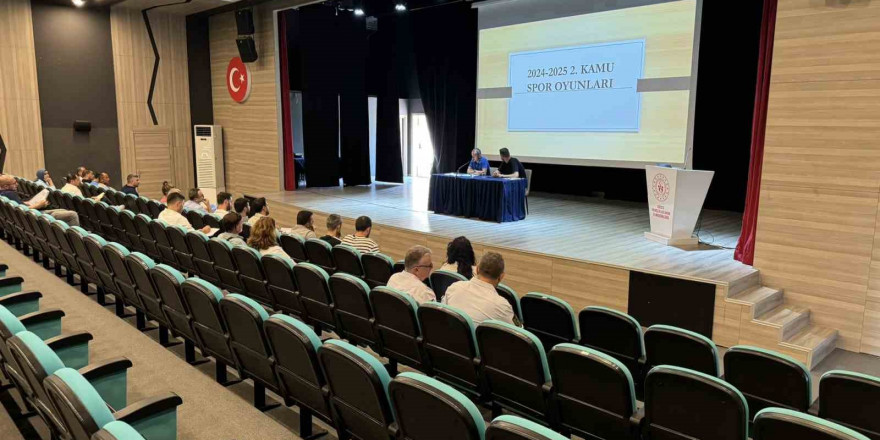 Kamu Spor Oyunları ile ilgili bilgi verildi