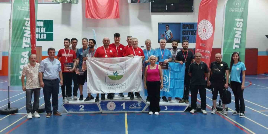 Kamu Spor Oyunları’nda şampiyon Osmangazi