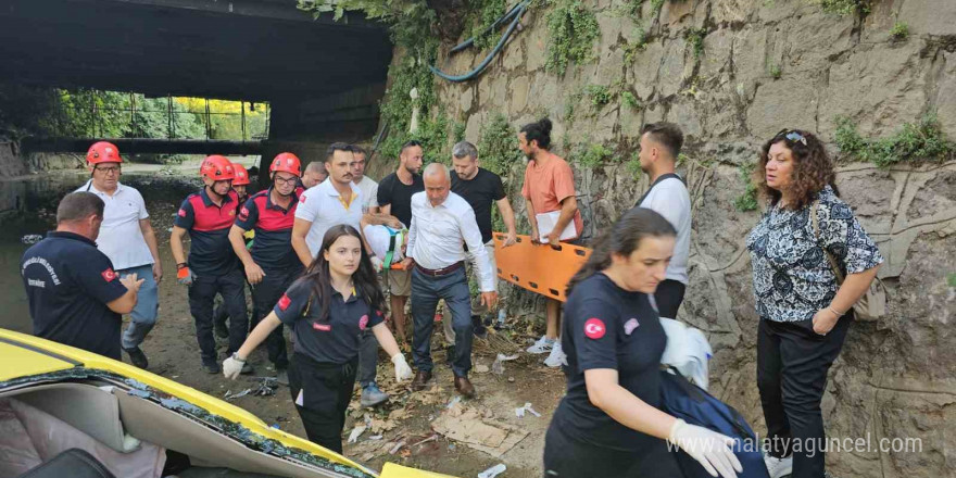 Kamyonun çarptığı taksi yayaların arasına dalmıştı; mahkeme keşfi yapıldı