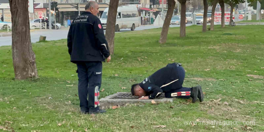 ‘Kanalizasyonda çocuk var’ ihbarı polis, itfaiye ve sağlık ekiplerini alarma geçirdi