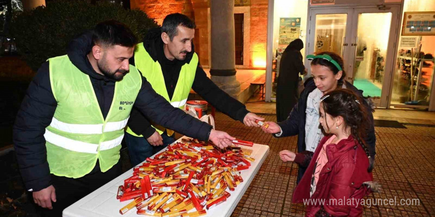 Kandil şekerleri Bozüyük Belediyesi’nden