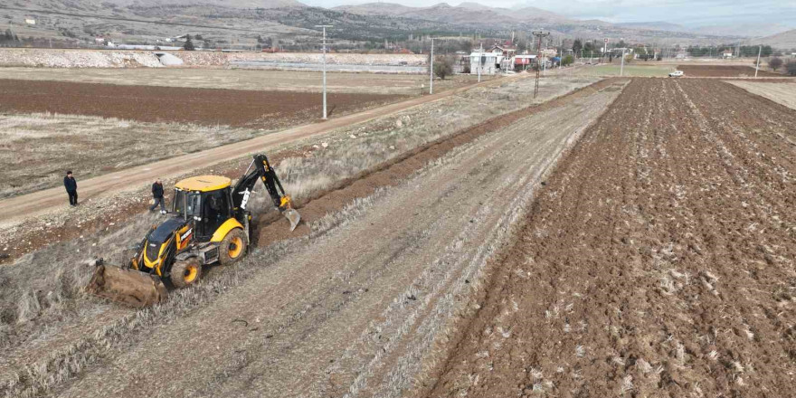 Kapalı devre sulama sistemi ile Elmalı’da 2 bin dekar alan suya kavuşacak