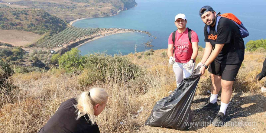 Kapanca Limanı seyir tepesi çöplüğe döndü