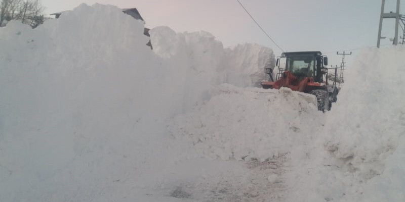 Kar ve tipi Posof’u esir aldı