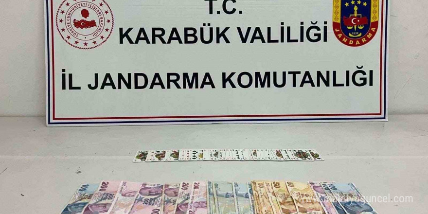 Karabük’te kumar operasyonu