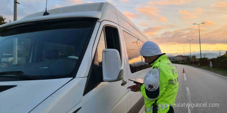 Karabük’te servisler denetim altında