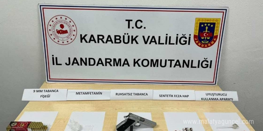 Karabük’te uyuşturucu operasyonu