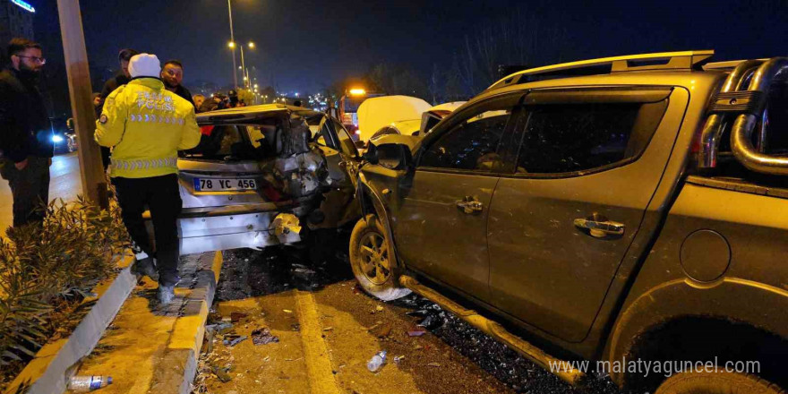 Karabük’te zincirleme kaza: 5 yaralı