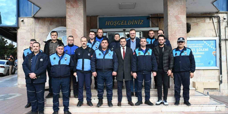 Karacabey Belediyesinden ’kaldırım işgali’ denetimi