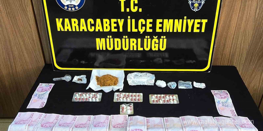 Karacabey’de uyuşturucu operasyonu: 4 gözaltı 1 tutuklu