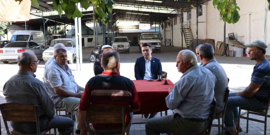 Karacasu Kaymakamı Gündoğdu, Ataeymir Mahallesi’nde vatandaşlarla buluştu