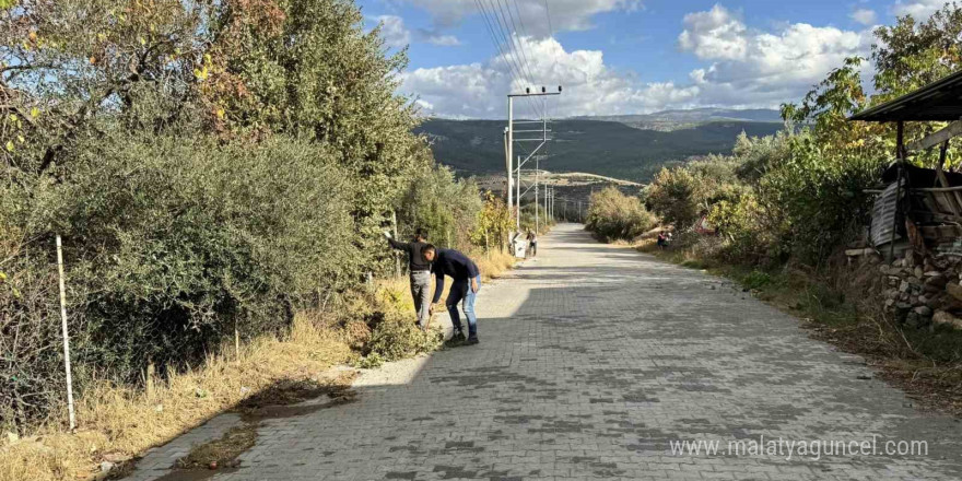 Karacasu’da mahalleler temizleniyor