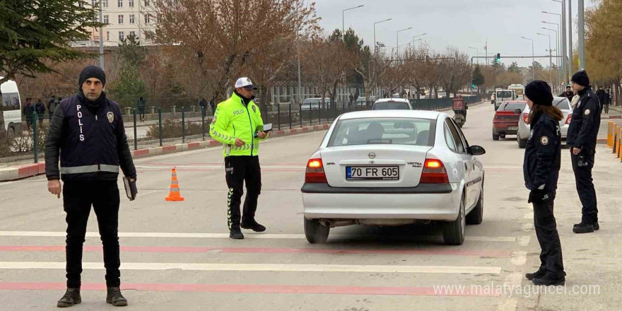 Karaman, yeni yıla huzurlu girdi