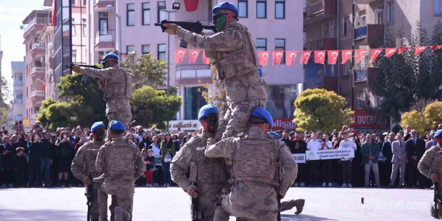 Karaman’da 29 Ekim kutlamaları